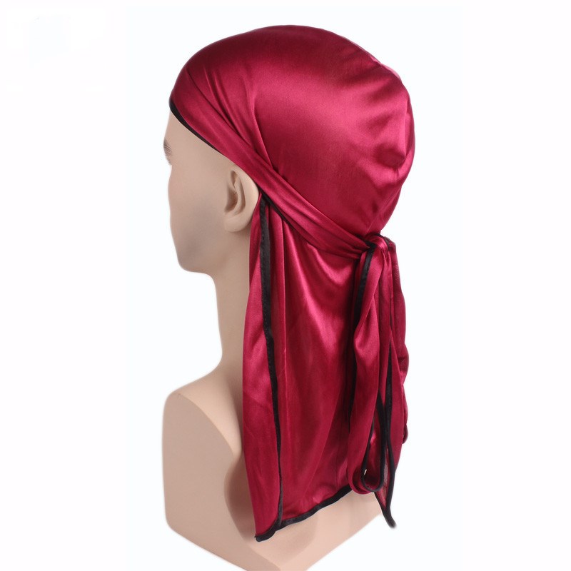 Breathable Men's Silky Satin K - مراجعة Bandana Doo Rag وسعره