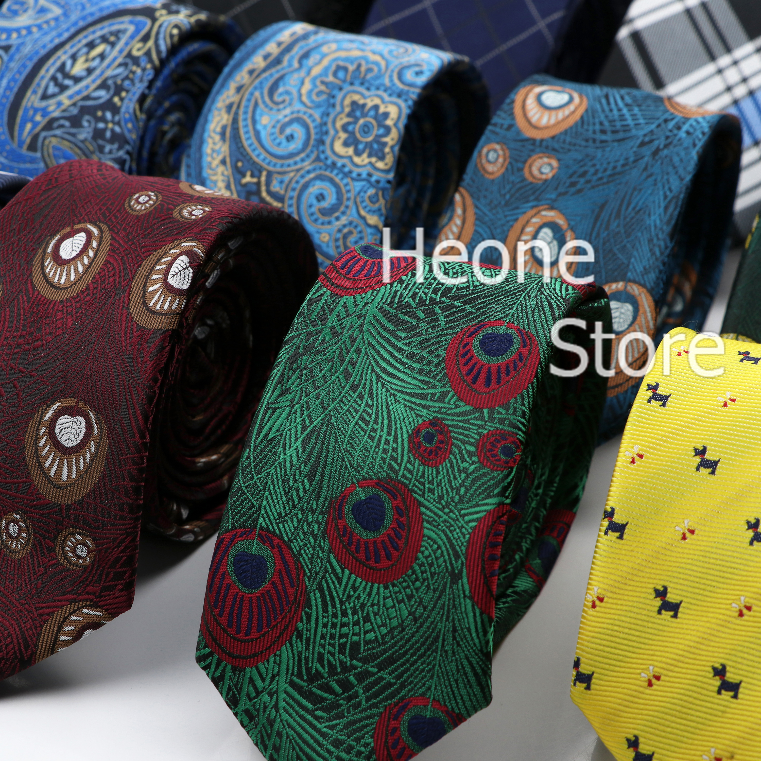 New Men Ties Solid Color Strip - مراجعة Skinny Tie Men وسعره