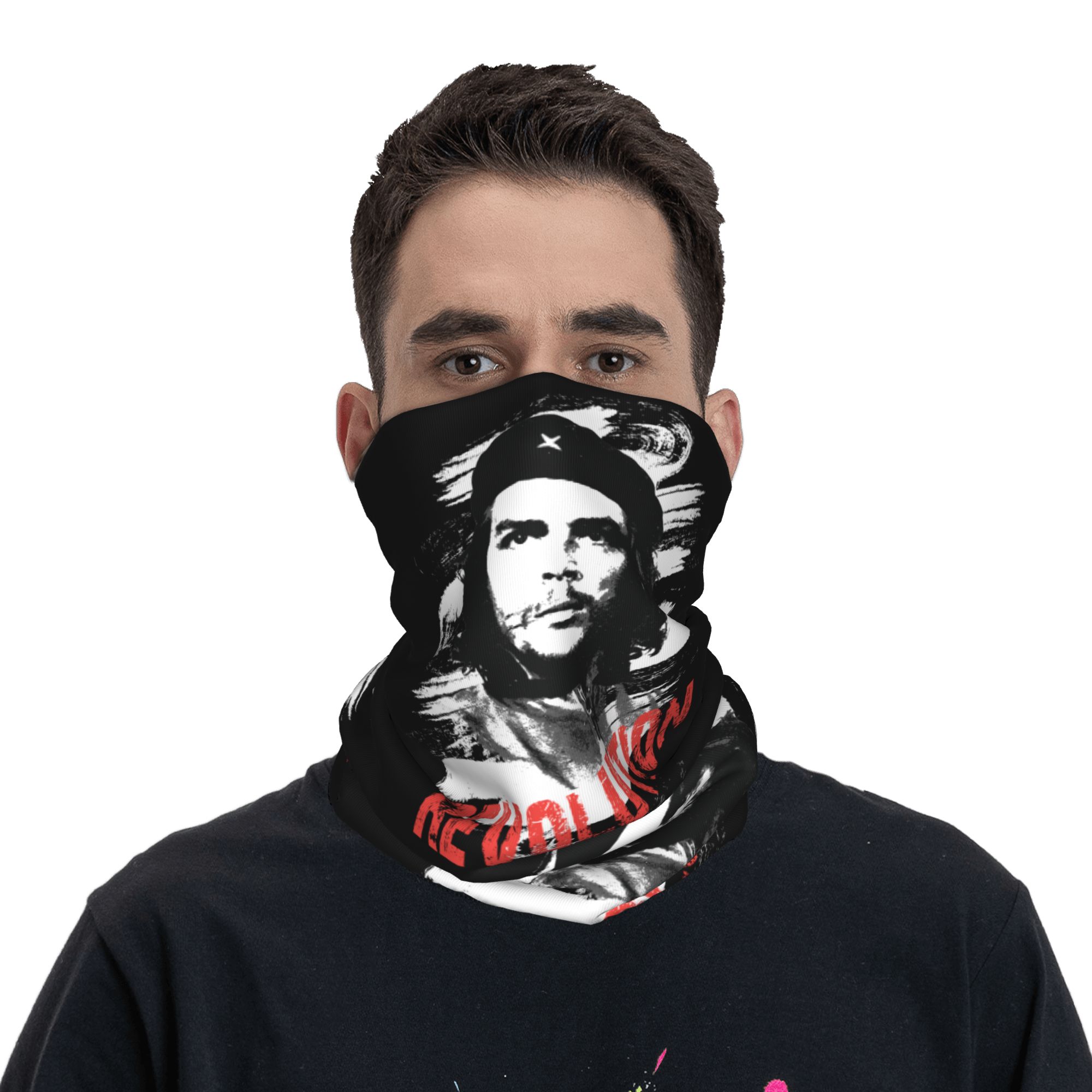 Custom Che Guevara Revolution  - مراجعة Neck Warmer Tube وسعره
