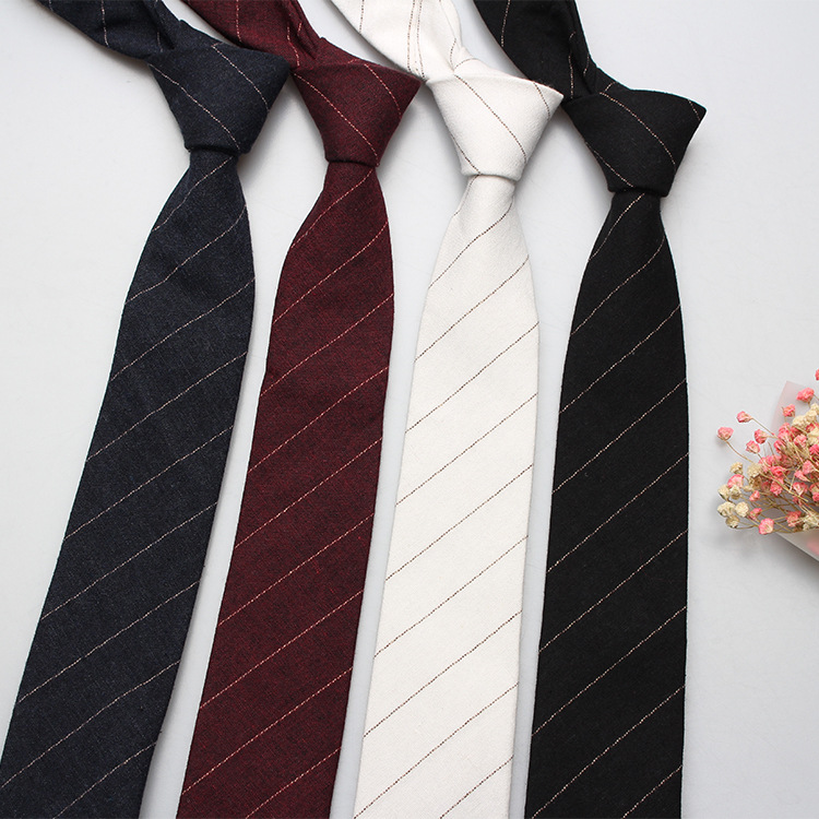 Linbaiway Men Slim Solid Neckt - مراجعة Skinny Tie Men وسعره