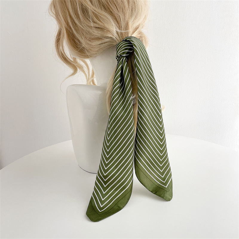 Luxury Stripe Silk Square Scar - مراجعة Silk Tie Striped وسعره