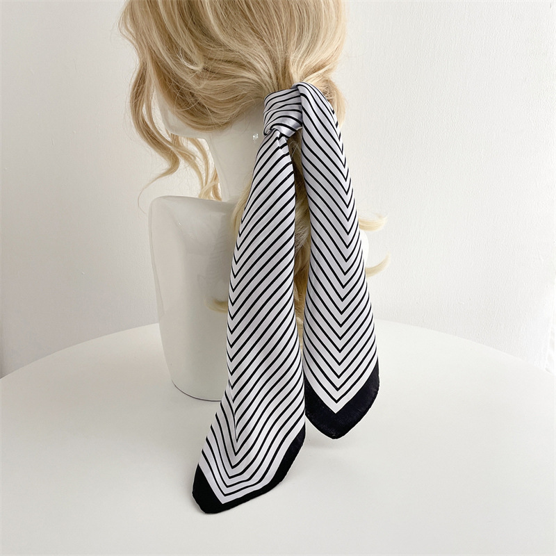 Luxury Stripe Silk Square Scar - مراجعة Silk Tie Striped وسعره