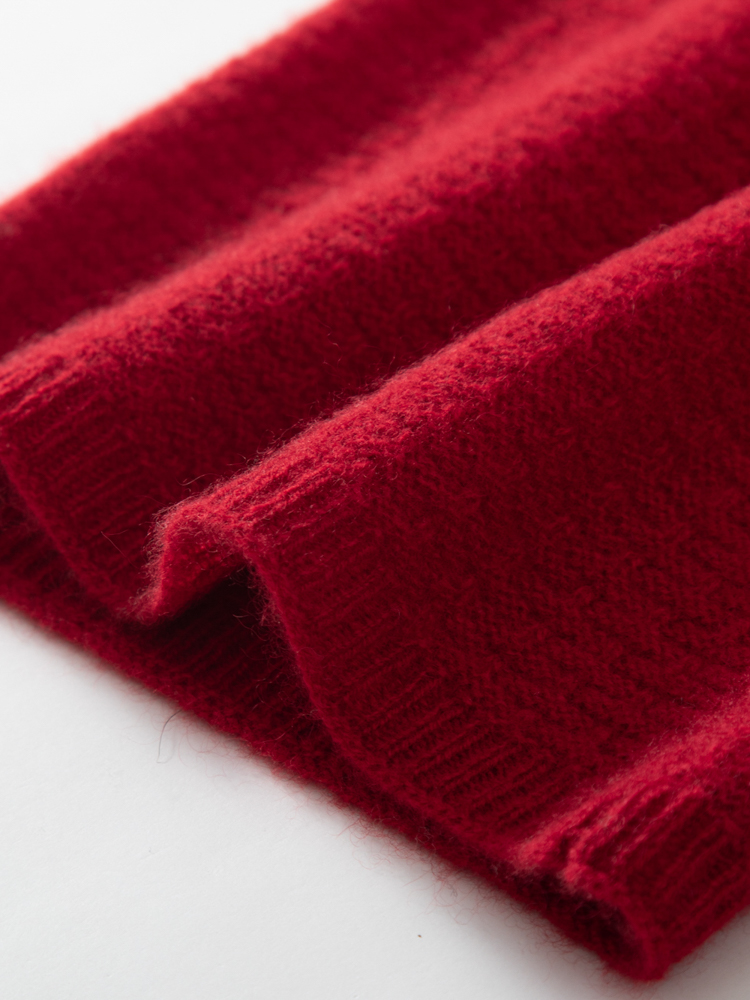 100% Pure Cashmere Waffle Knit - مراجعة Infinity Scarf Knit وسعره
