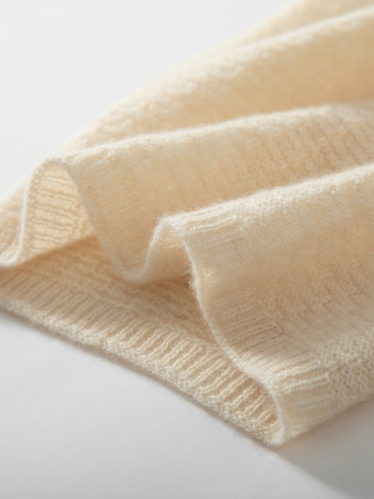 100% Pure Cashmere Waffle Knit - مراجعة Infinity Scarf Knit وسعره
