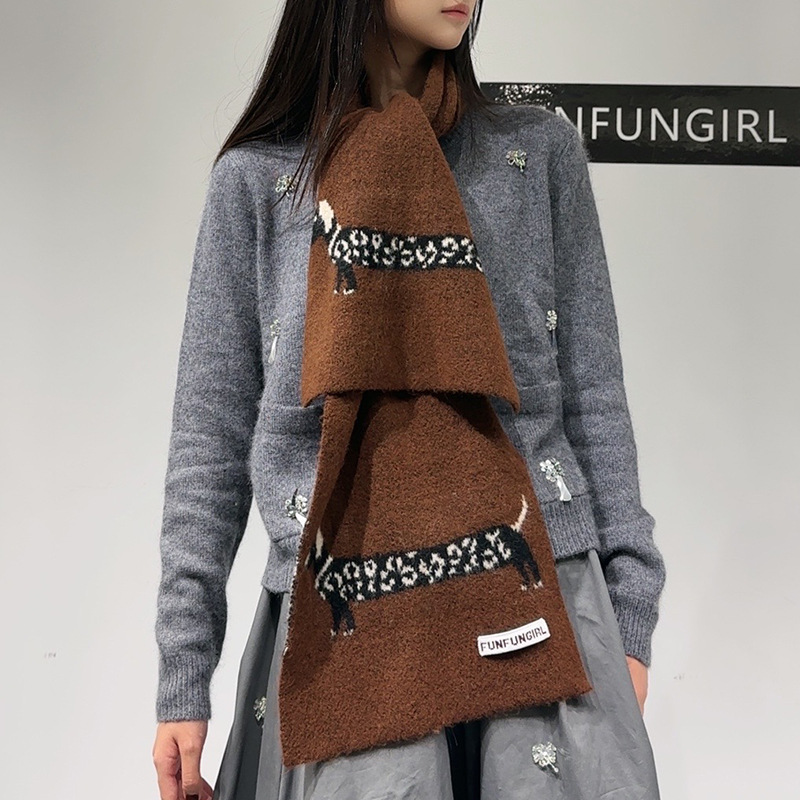 Korean Version Wool Blend Pupp - مراجعة Muffler Men Wool وسعره