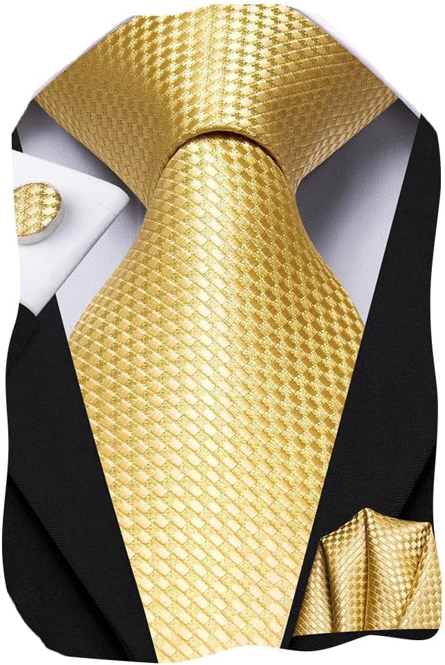 Floral Silk Tie Set with Pocke - مراجعة Pocket Square Set وسعره