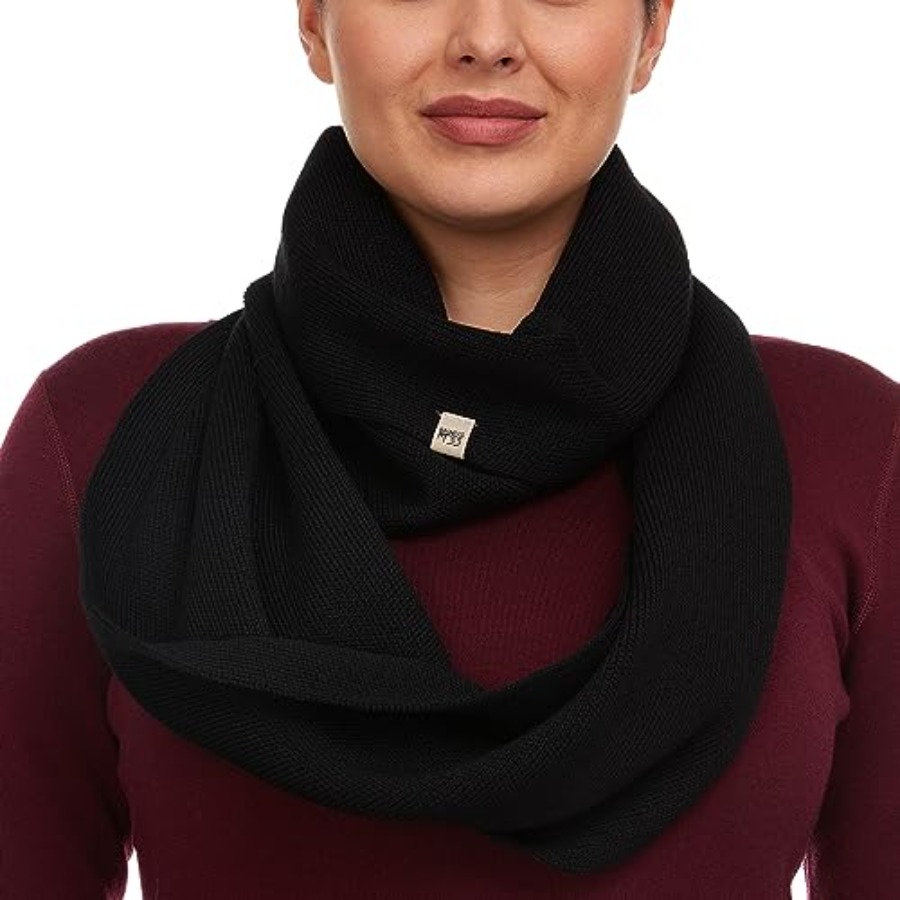 100% Merino Wool Everyday Knit - مراجعة Infinity Scarf Knit وسعره