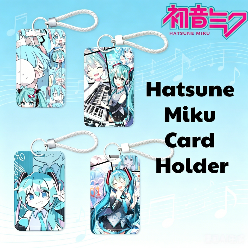 Hatsune Miku ID Badge Holder w - مراجعة Lanyard Badge Holder وسعره