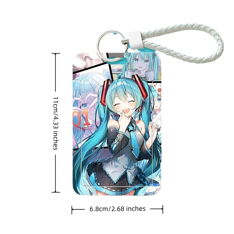 Hatsune Miku ID Badge Holder w - مراجعة Lanyard Badge Holder وسعره