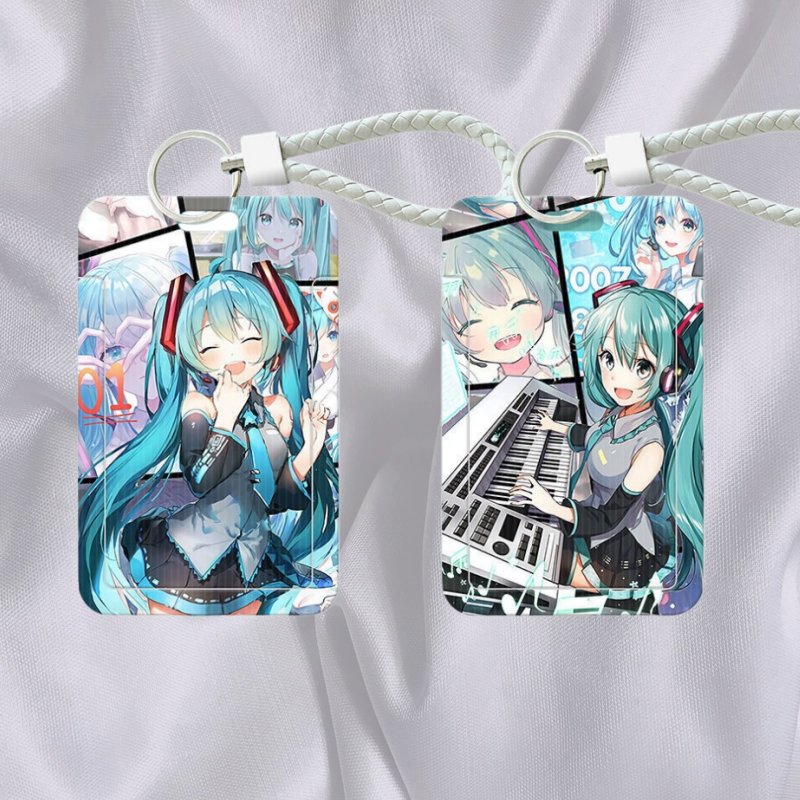 Hatsune Miku ID Badge Holder w - مراجعة Lanyard Badge Holder وسعره