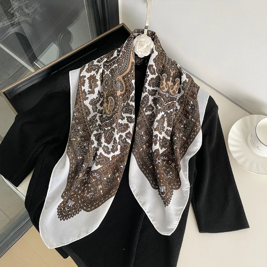 New Fashion 70X70cm Women's Sc - مراجعة Bandana Cotton وسعره