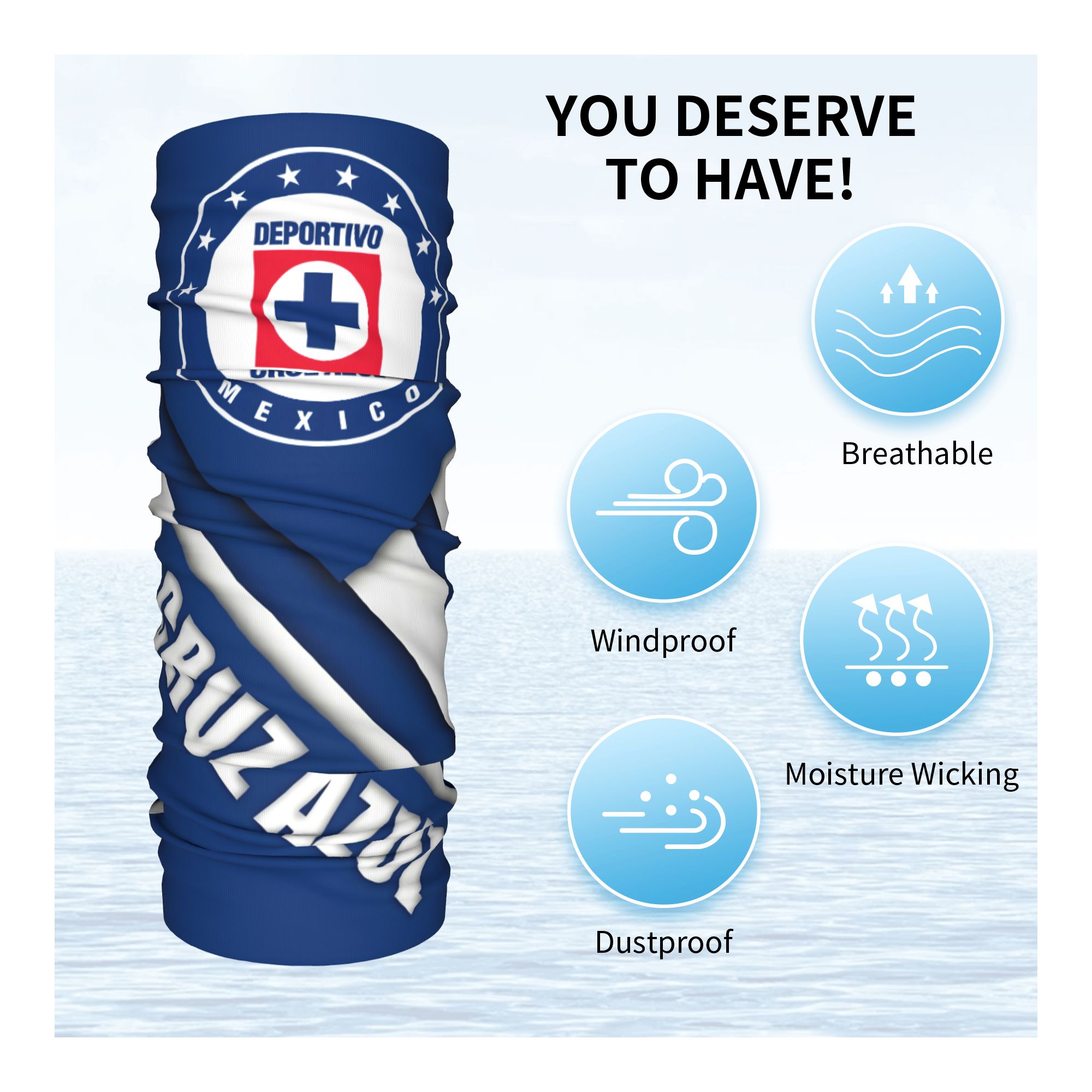 Mexico Football Club Soccer FC - مراجعة Neck Warmer Tube وسعره