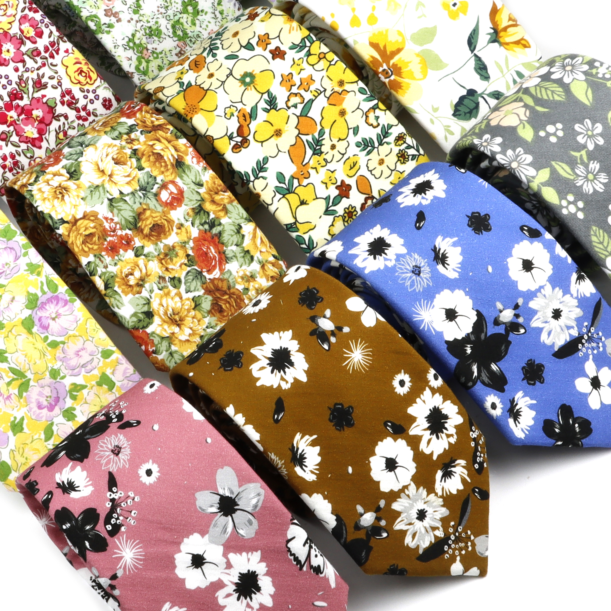 New Elegant Floral Tie For Men - مراجعة Skinny Tie Men وسعره
