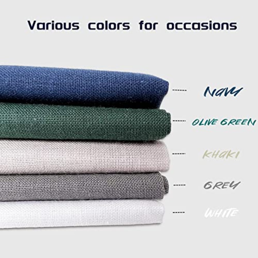 Men's Cotton Handkerchiefs, As - مراجعة Handkerchief Cotton Men وسعره