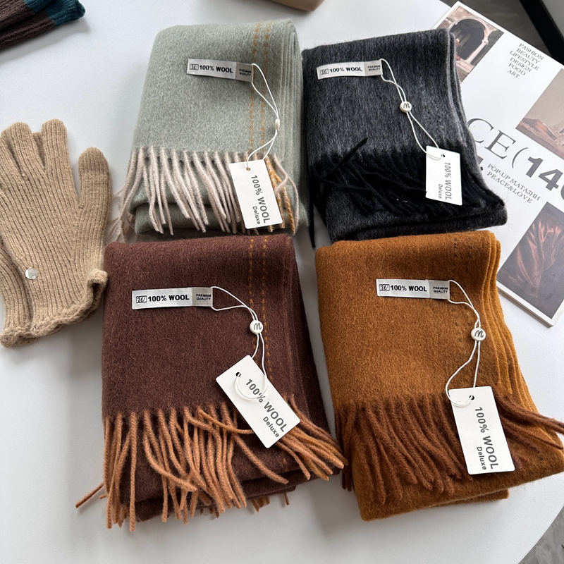 Elegant Good Quality 100% Wool - مراجعة Muffler Men Wool وسعره