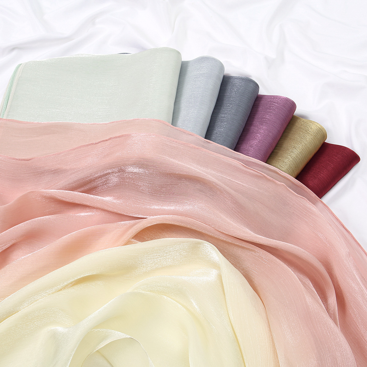 Gradient Twinkle Silk Hijab Sc - مراجعة Head Wrap Turban وسعره