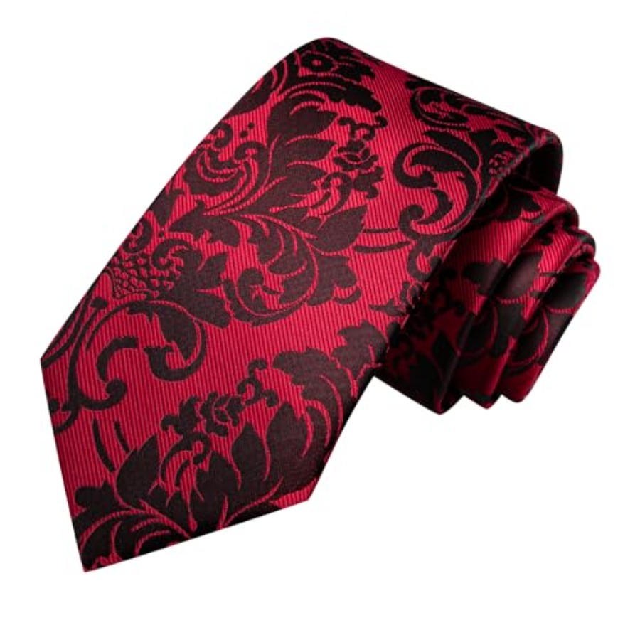Silk Ties for Men Plaid Paisle - مراجعة Pocket Square Set وسعره