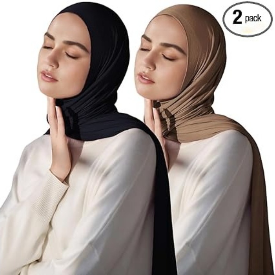 Muslim Hijab for Women Scarf L - مراجعة Head Wrap Turban وسعره