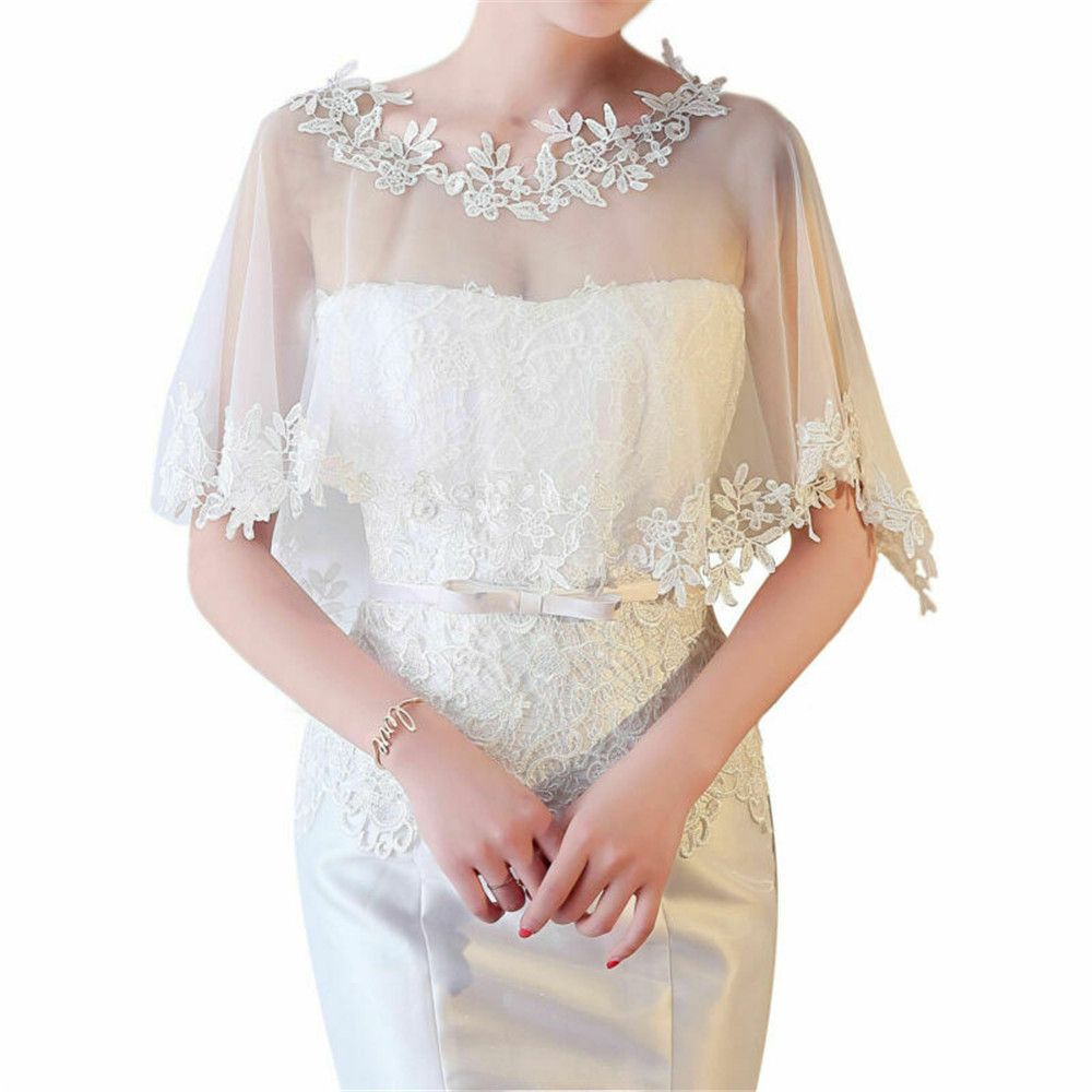 Fashion Elegant Lace Shawl Bri - مراجعة Stole Wedding Shawl وسعره