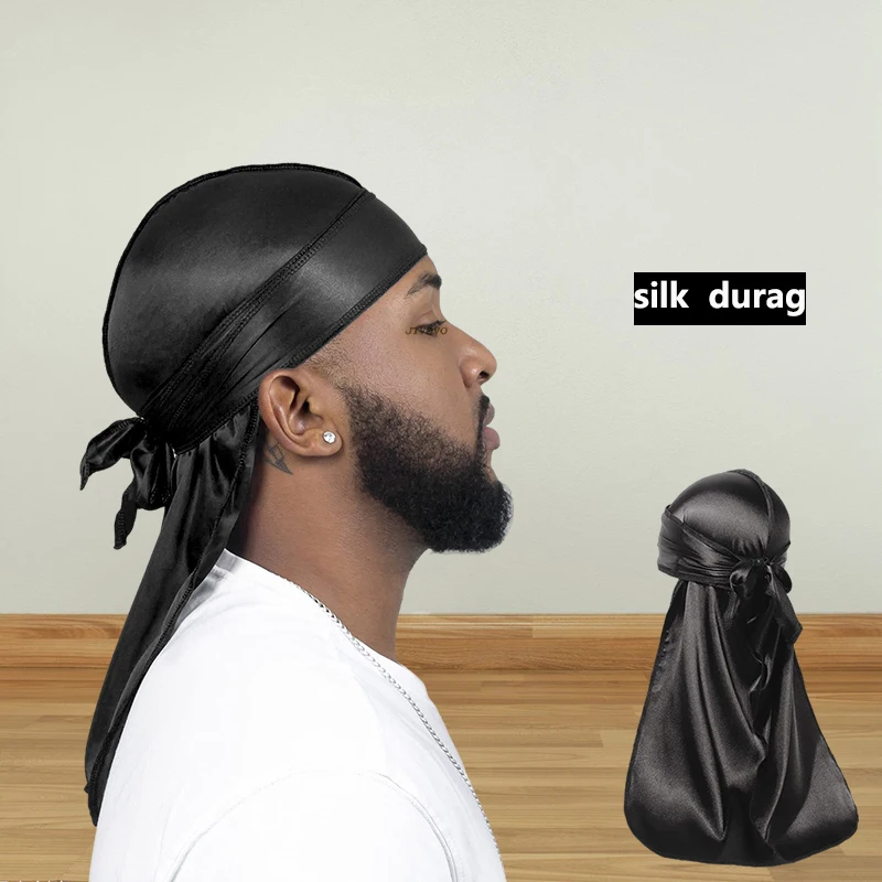 Long Tail Unisex Adult Satin D - مراجعة Bandana Doo Rag وسعره