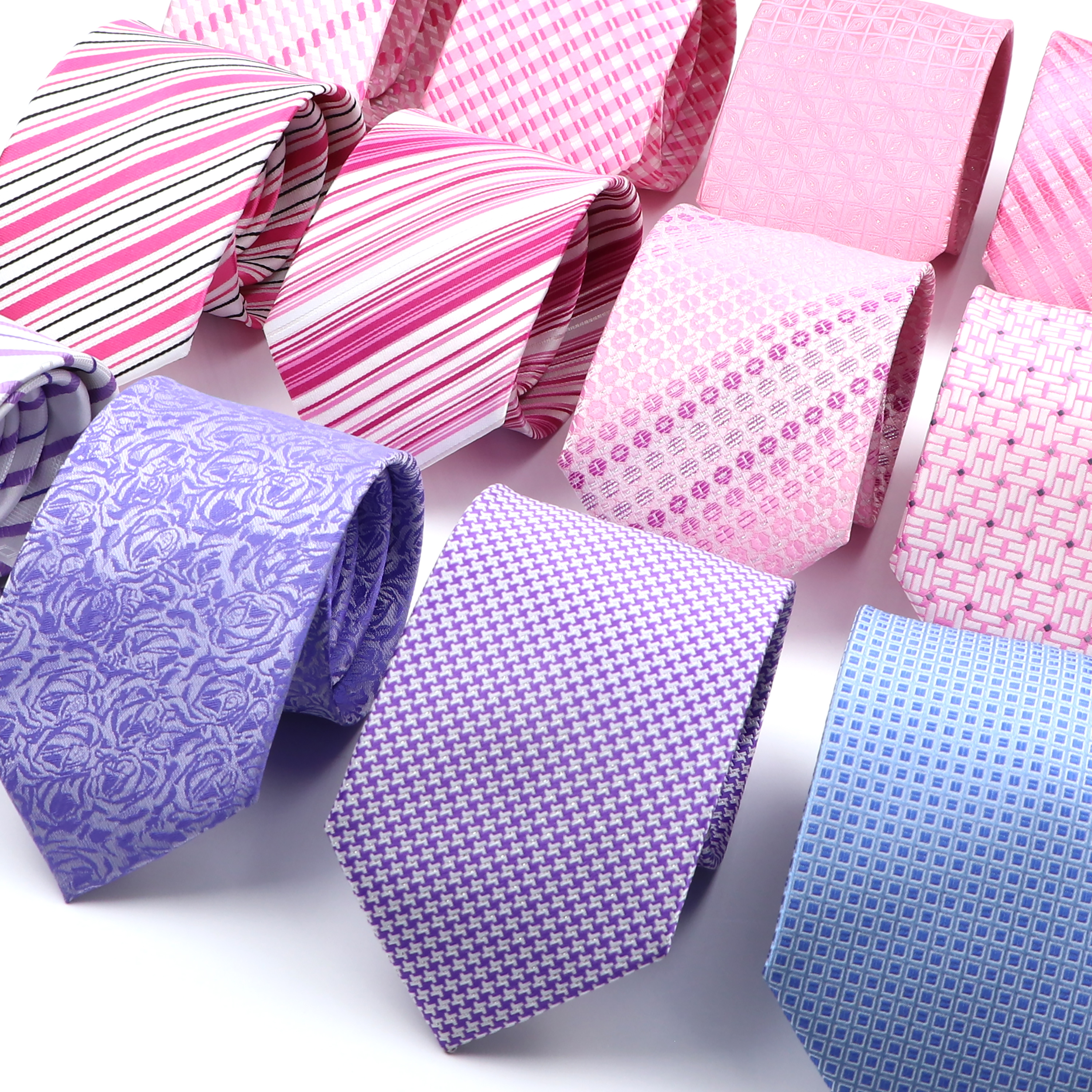 New Bright Pink Men Ties Class - مراجعة Skinny Tie Men وسعره