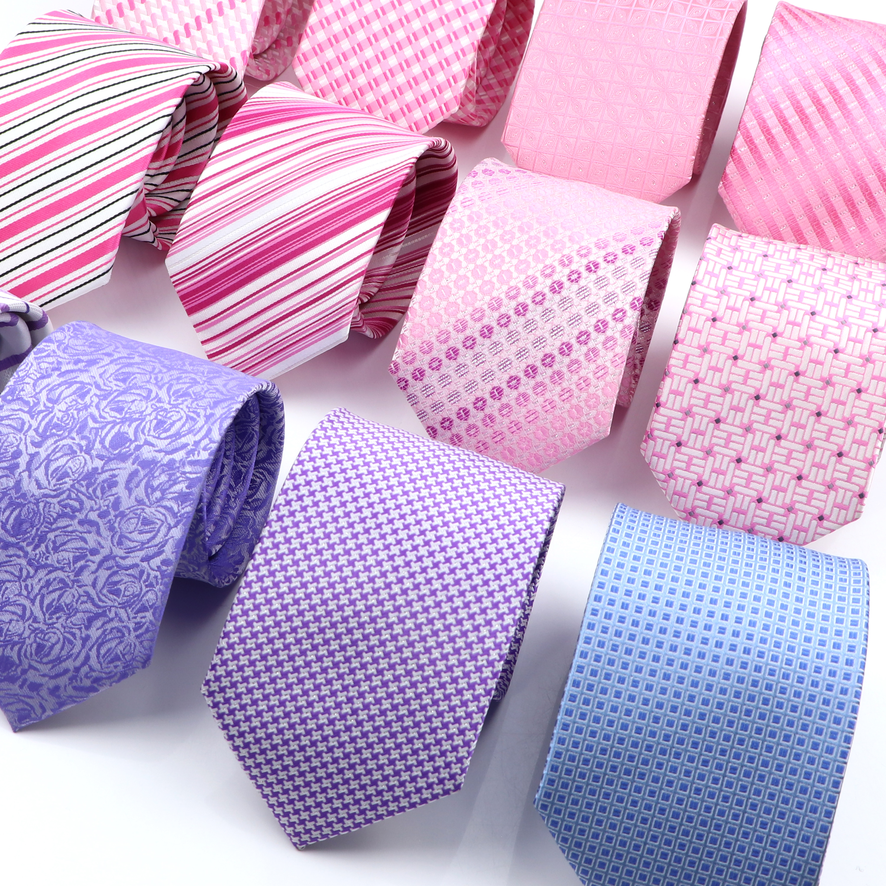New Bright Pink Men Ties Class - مراجعة Skinny Tie Men وسعره