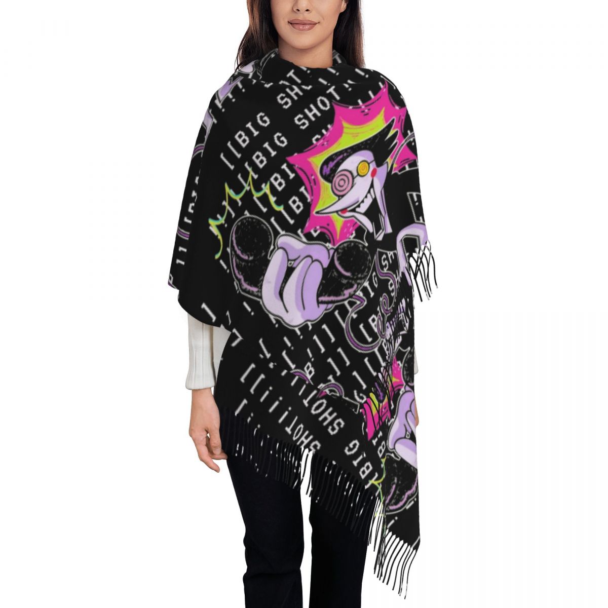 Deltarune Shawl Wrap for Women - مراجعة Pashmina Wrap Large وسعره