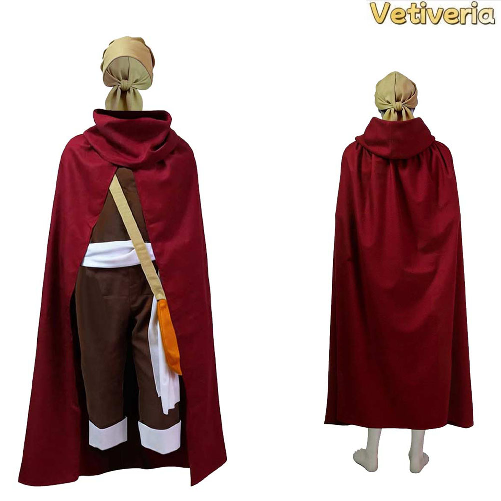 Men Usopp Cosplay Scarf Jumpsu - مراجعة Ascot Neck Scarf وسعره