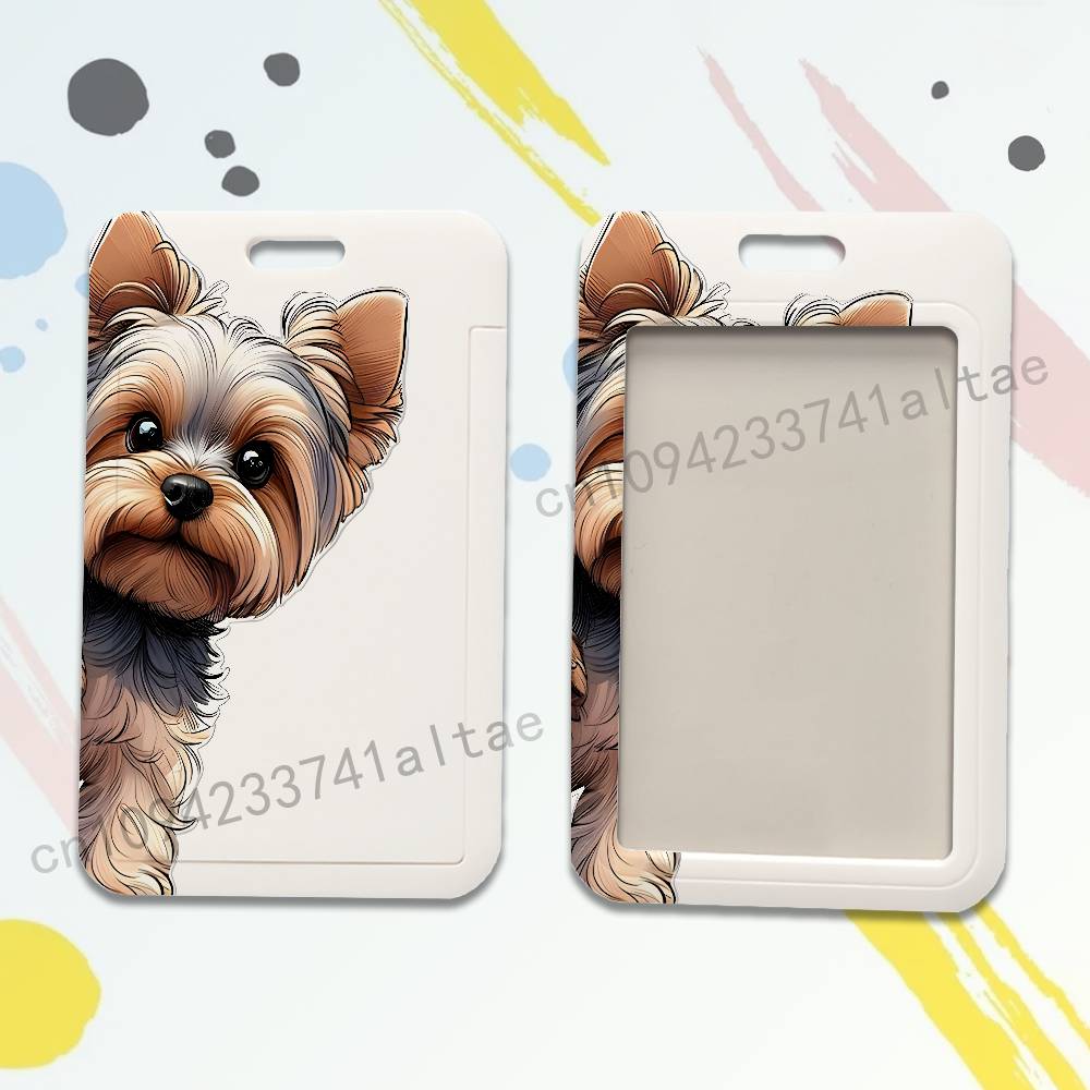 Yorkshire Terrier Dog Card Hol - مراجعة Lanyard Badge Holder وسعره