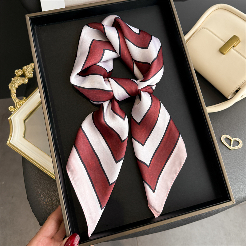 Satin Silk Geometric Stripe Pr - مراجعة Silk Tie Striped وسعره