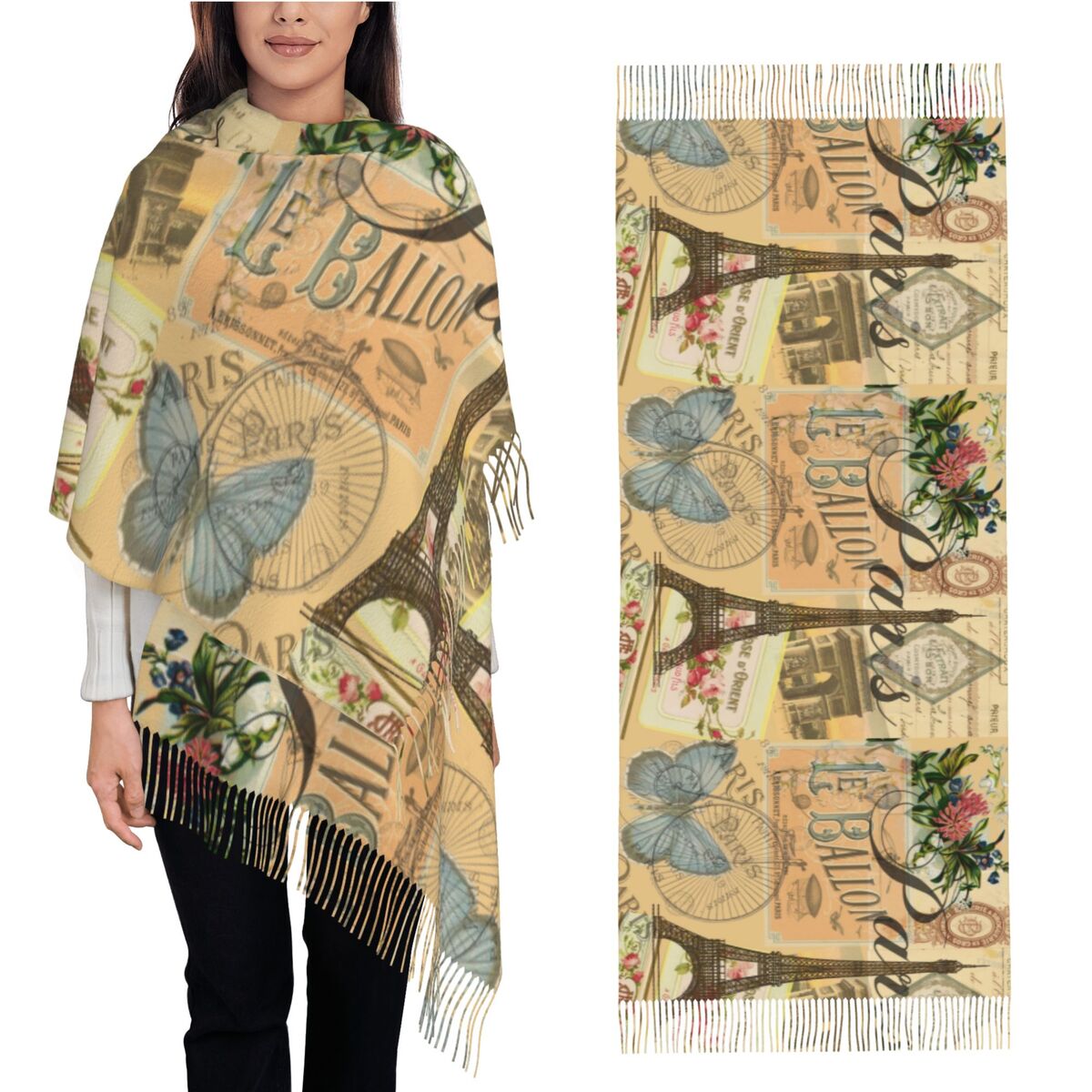 Shawl Wrap Women Winter Large  - مراجعة Pashmina Wrap Large وسعره