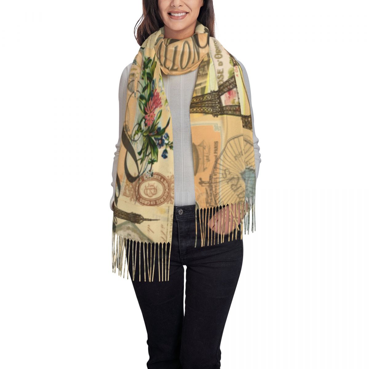 Shawl Wrap Women Winter Large  - مراجعة Pashmina Wrap Large وسعره