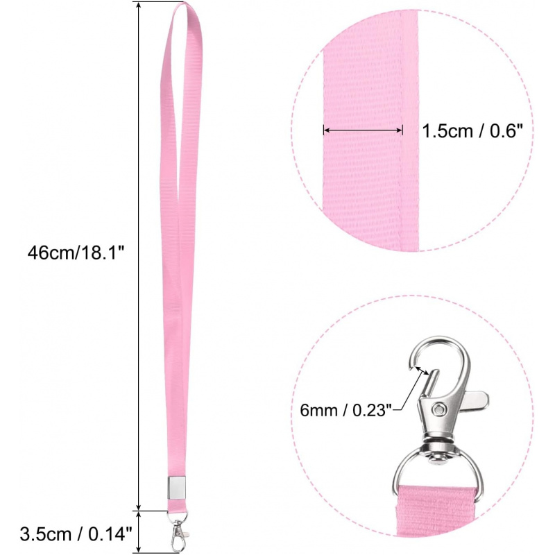 Neck Lanyards, Flat Strap Lany - مراجعة Lanyard Badge Holder وسعره