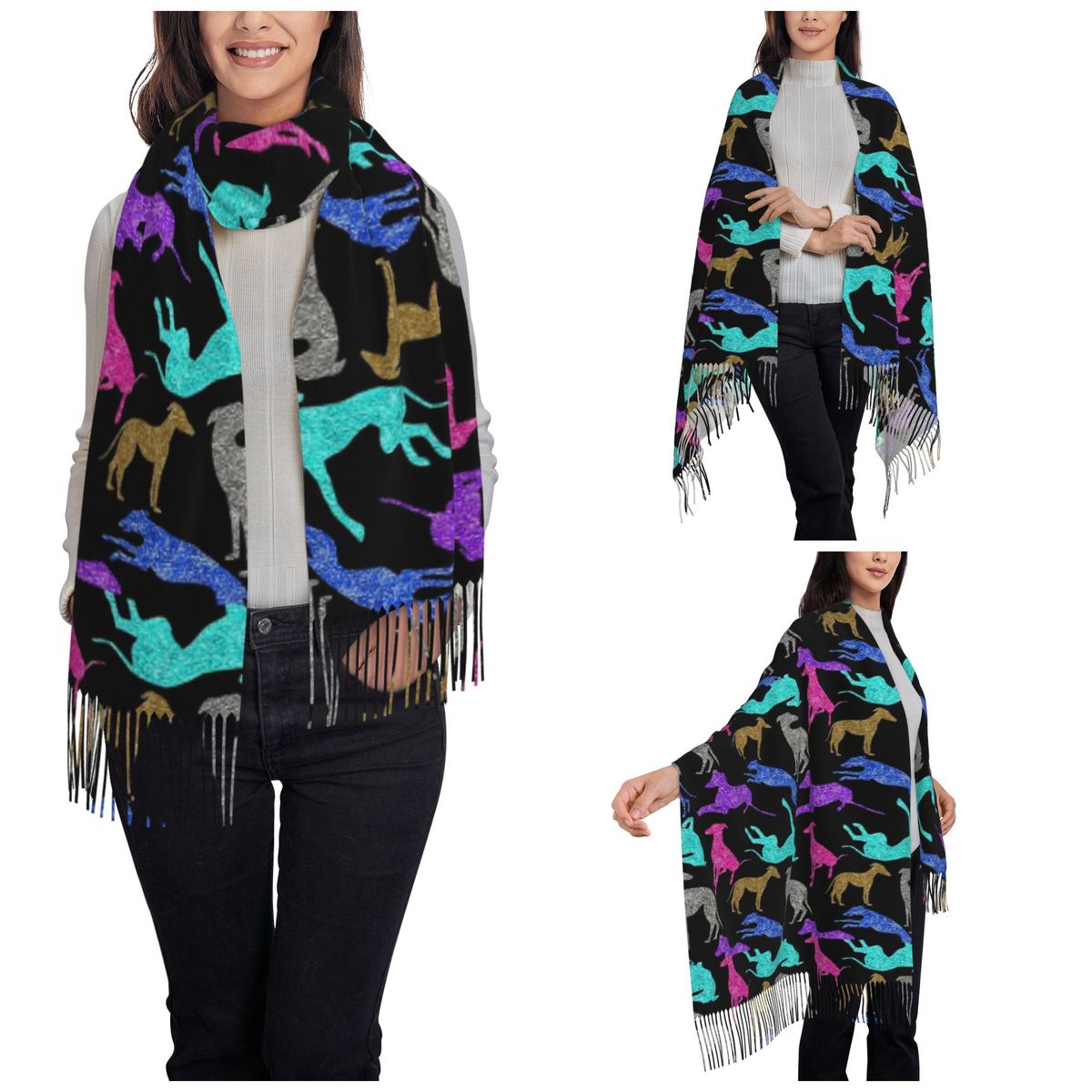 Greyt Greyhound Combo Scarf Wa - مراجعة Pashmina Wrap Large وسعره