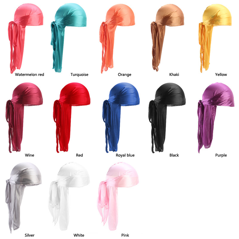 Men's Silky Durags Bandanas Tu - مراجعة Bandana Doo Rag وسعره
