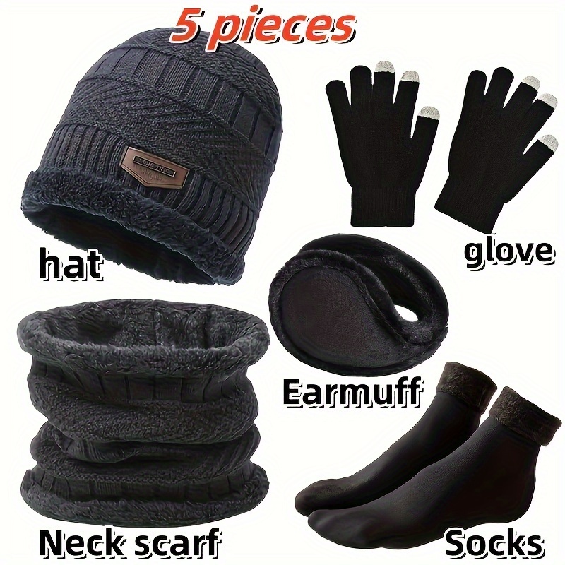Men's winter hat, outdoor wint - مراجعة Muffler Men Wool وسعره