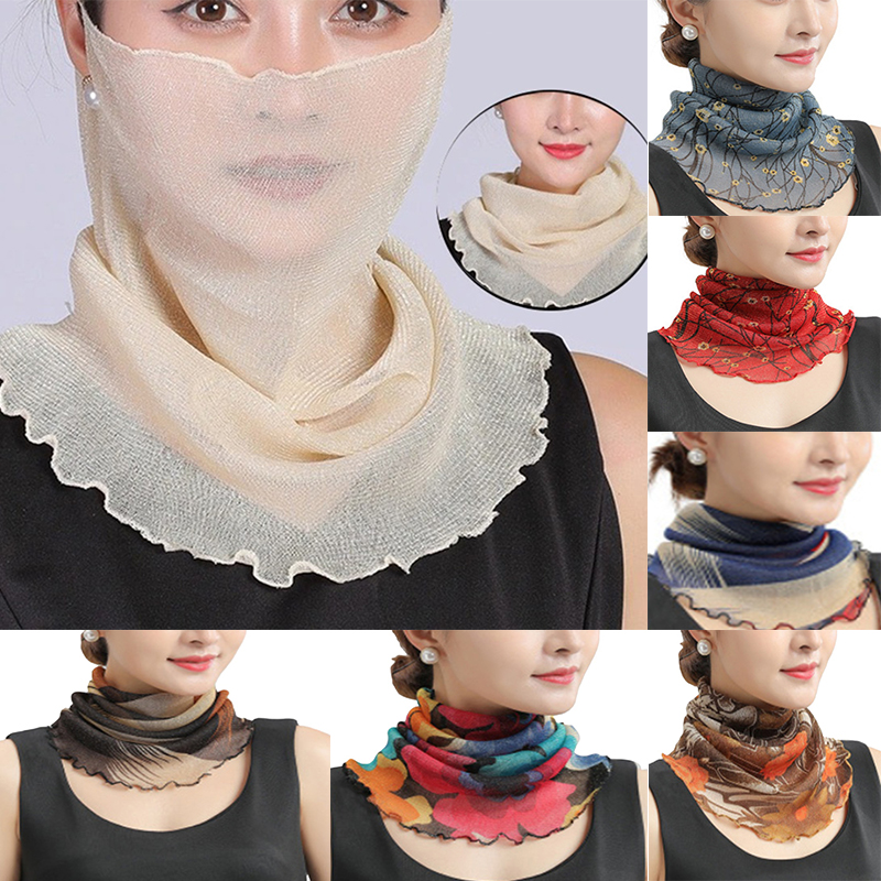 Spring Summer Chiffon Neck Col - مراجعة Ascot Neck Scarf وسعره