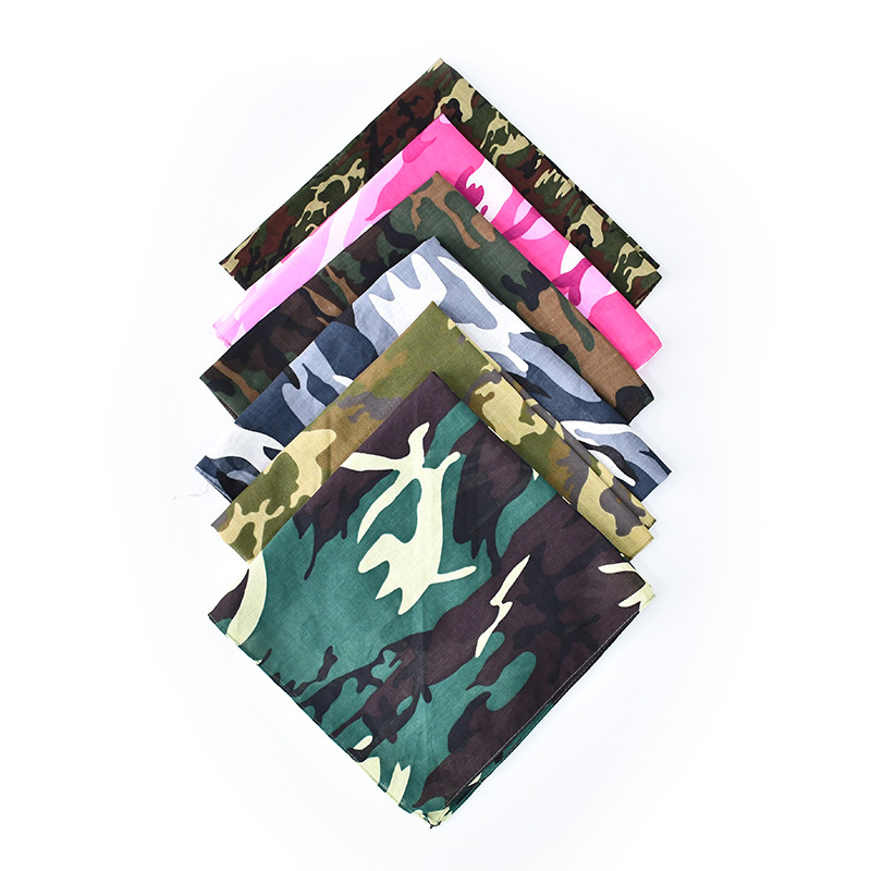 53x53cm Outdoor Camouflage Ban - مراجعة Bandana Cotton وسعره