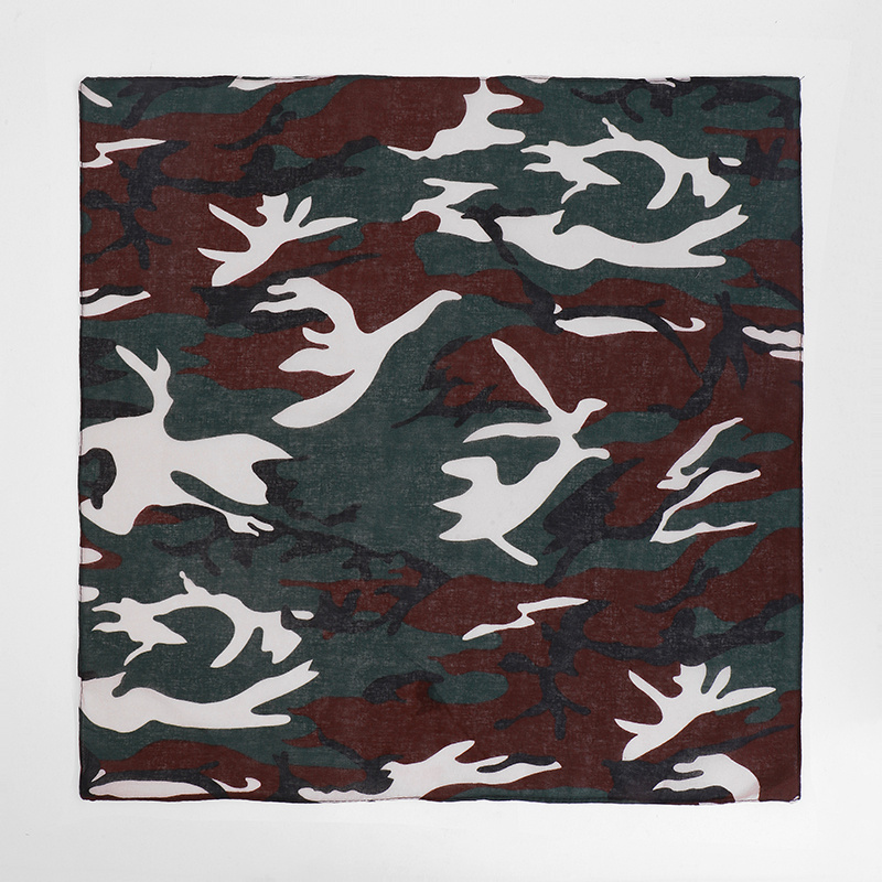 53x53cm Outdoor Camouflage Ban - مراجعة Bandana Cotton وسعره