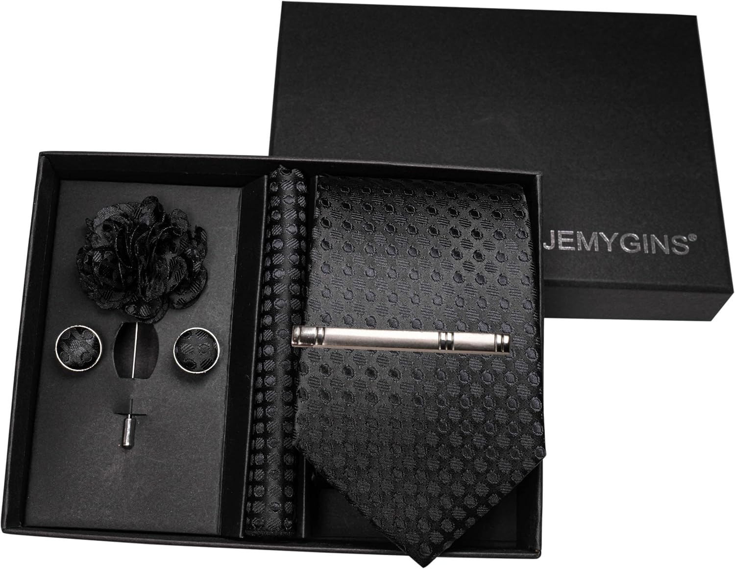 5PCS Men's Tie Set with Pocket - مراجعة Pocket Square Set وسعره