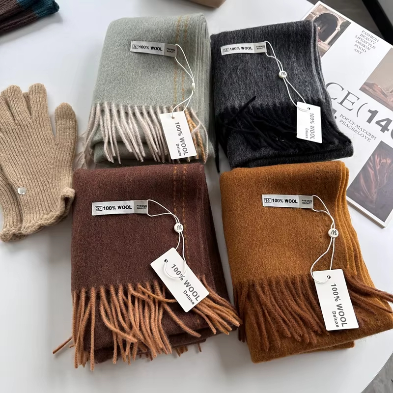 Luxury Australia 100% Pure Woo - مراجعة Muffler Men Wool وسعره
