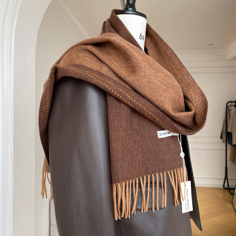 Luxury Australia 100% Pure Woo - مراجعة Muffler Men Wool وسعره