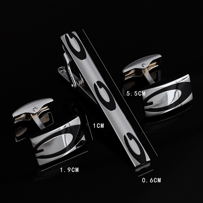 Mens Ties Clip Cufflinks Set S - مراجعة Tie Bar Set Gift وسعره