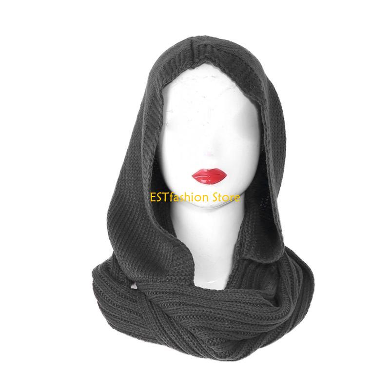 Y5GC Women Rib Knit for Infini - مراجعة Infinity Scarf Knit وسعره