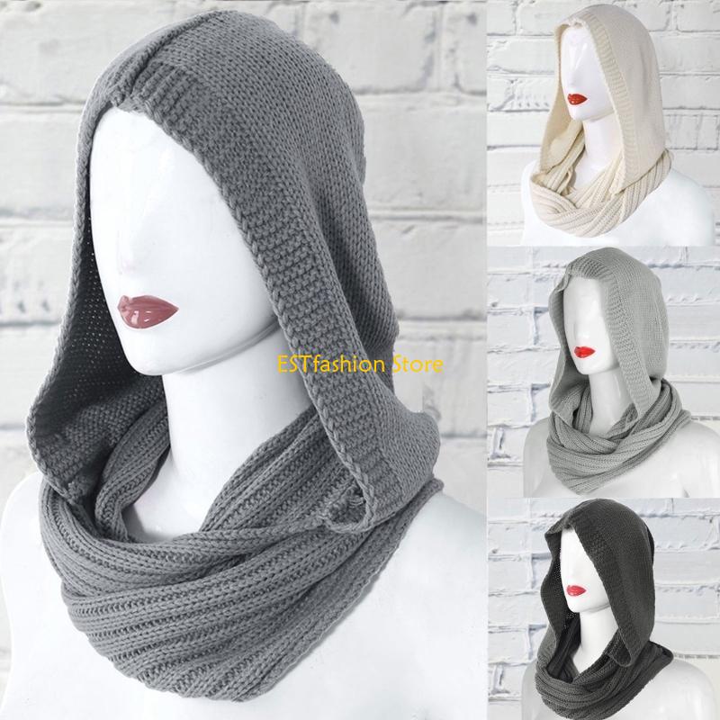 Y5GC Women Rib Knit for Infini - مراجعة Infinity Scarf Knit وسعره