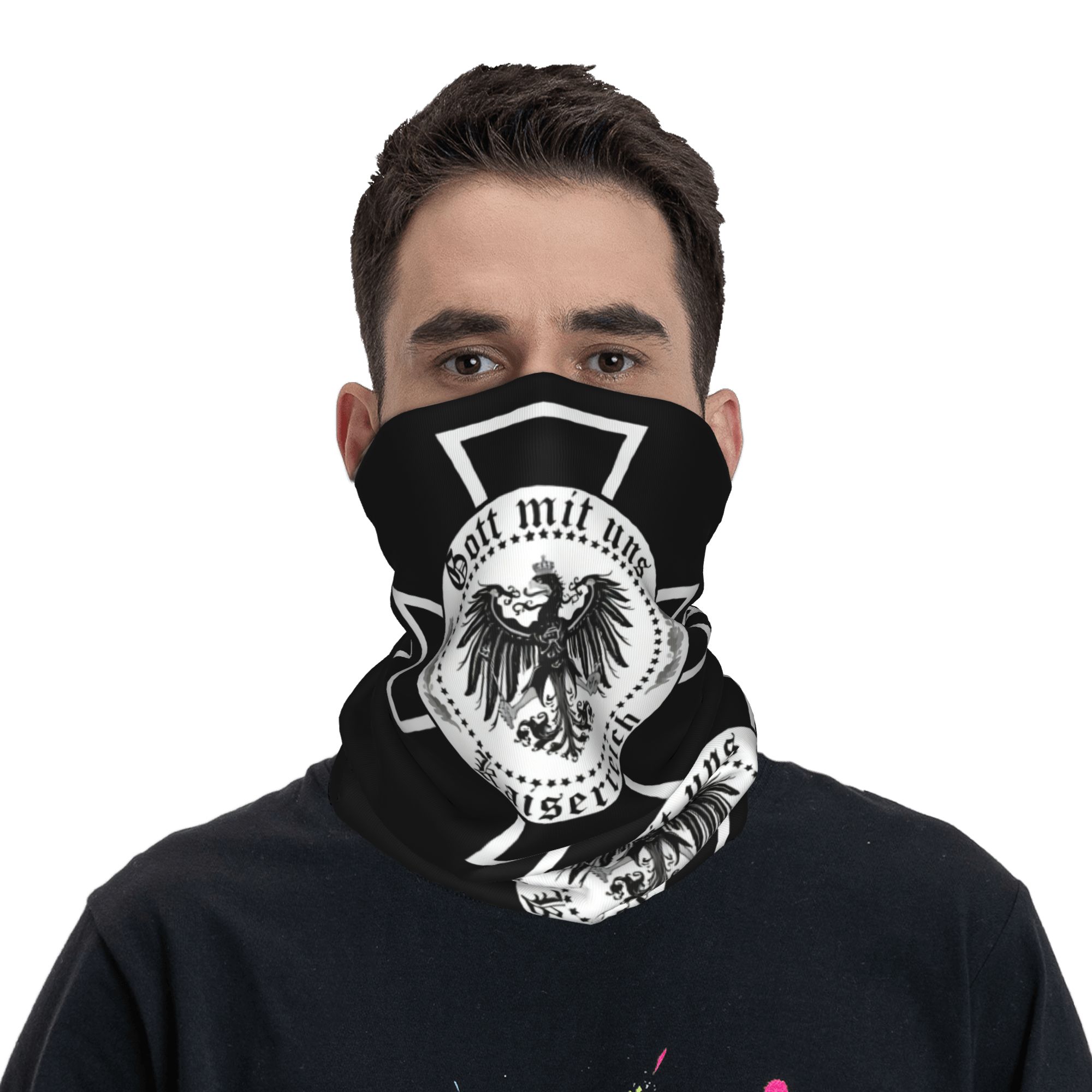 Custom German Empire Eagle Cro - مراجعة Neck Warmer Tube وسعره