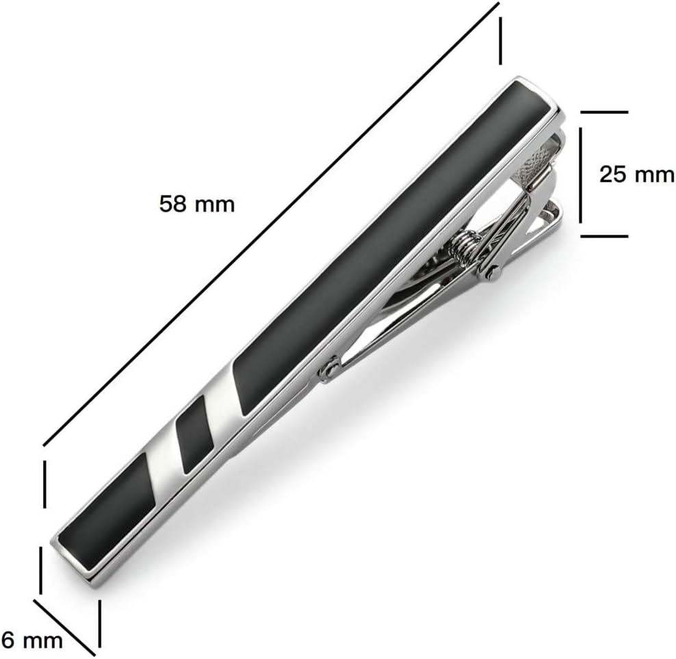 Classic Silver Tie Bar Set for - مراجعة Tie Bar Set Gift وسعره