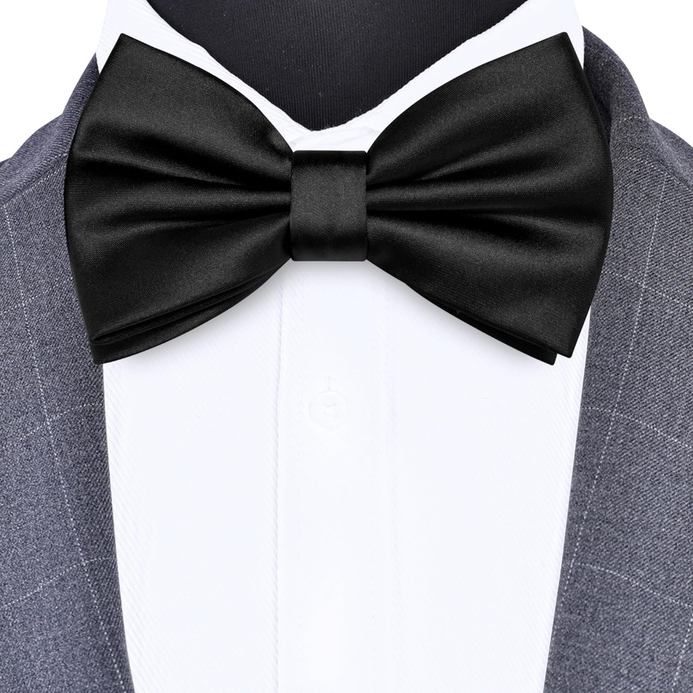 Solid Color Pre-tied Bow Tie Q - مراجعة Bow Tie Pre Tied وسعره