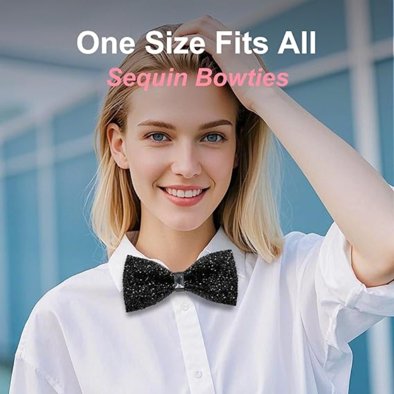 Fashion Rhinestone Bow Ties fo - مراجعة Bow Tie Pre Tied وسعره