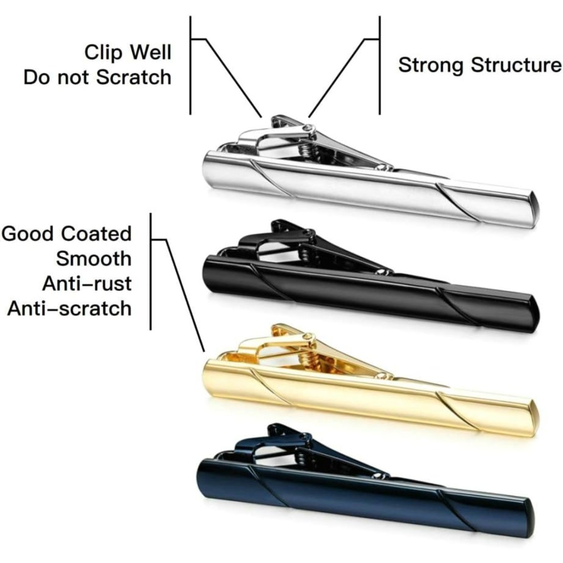 Father's Day Gift Men's Tie Cl - مراجعة Tie Bar Set Gift وسعره